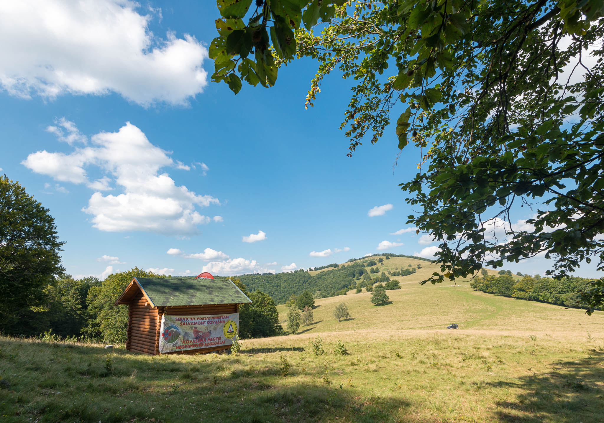 Hetvenéves elképzelés vált valóra - Menedékhely épült a Bodoki-tetőn